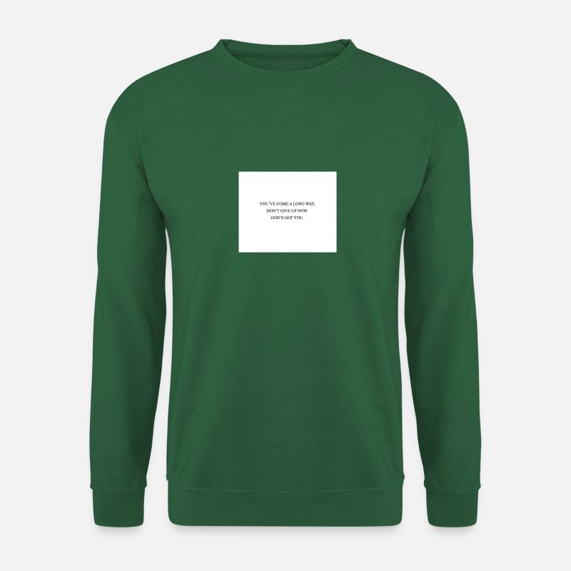 GOD S GOT YOU - Unisex Pullover - Grün