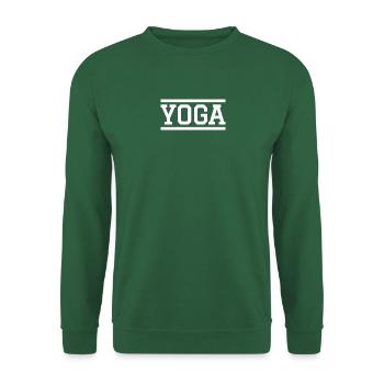 YOGA - Sweat-shirt Unisexe - vert foncé - Devant