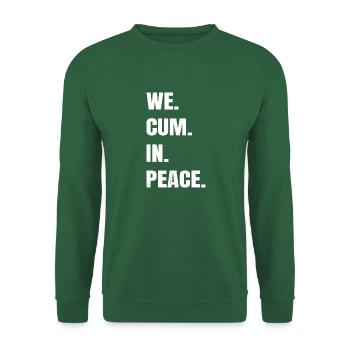 cadeau aux couleurs vives amour astronomie cadeaux - Sweat-shirt Unisexe - vert foncé - Devant