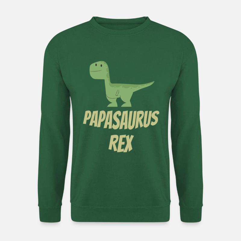 Papasaurus Rex - Unisex Sweatshirt - green