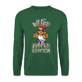 Cool Cartoon Chick - Limited Edition - Saying - Unisex Sweatshirt - green - Front