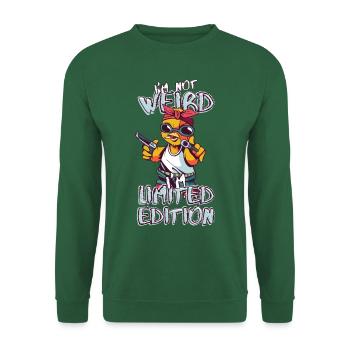 Cool Cartoon Chick - Limited Edition - Saying - Unisex Sweatshirt - green - Front