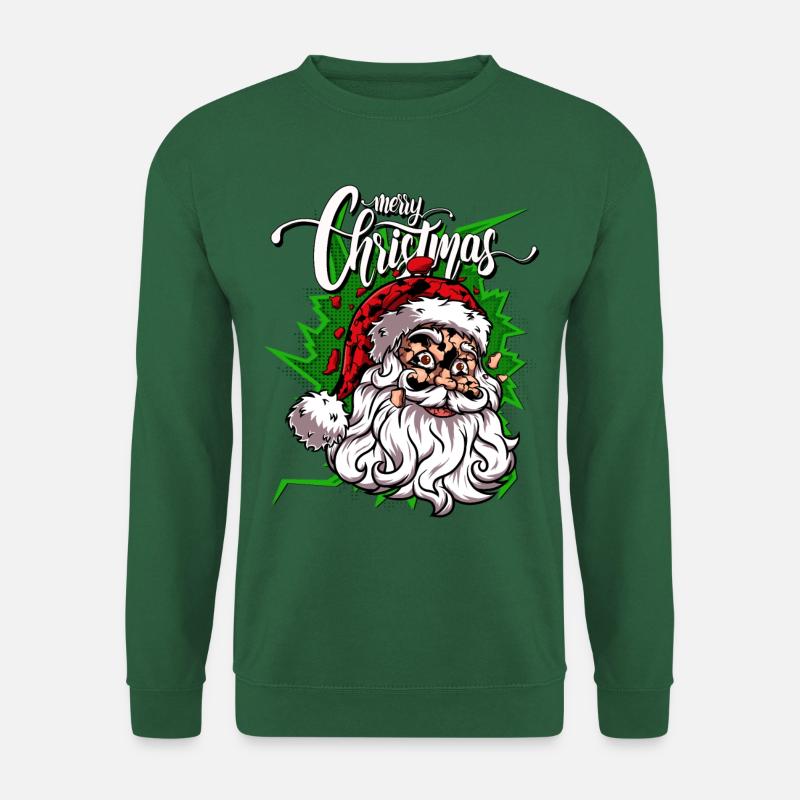 Merry Christmas Merry Christmas - Unisex Pullover - Grün