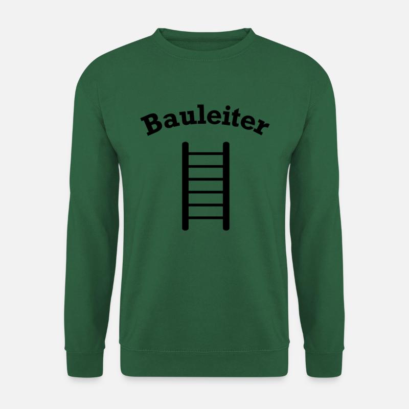 Bauleiter Outfit Handwerker - Unisex Pullover - Grün