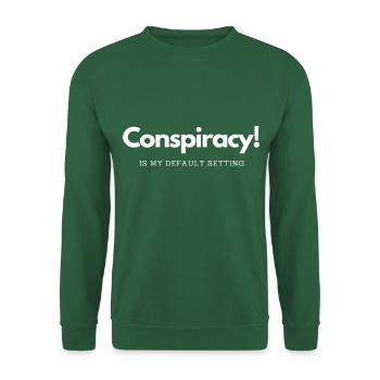 Conspiration - Sweat-shirt Unisexe - vert foncé - Devant