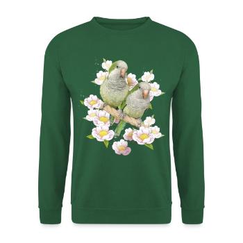 Argentine Parakeet - Unisex Sweatshirt - green - Front