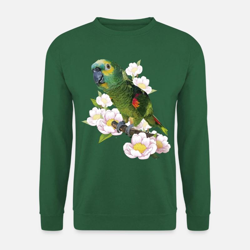 The blue-fronted amazon - Unisex Sweatshirt - green