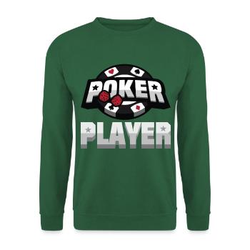 Poker Players - Unisex Sweatshirt - green - Front