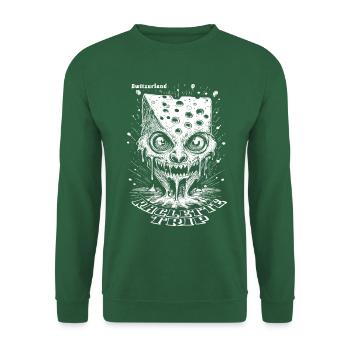 Unique Raclette Trip T-Shirt Design - Sweat-shirt Unisexe - vert foncé - Devant