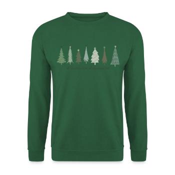 Oh Tannenbaum Oh Tannenbaum_Weihnachten - Unisex Pullover - Grün - Vorne