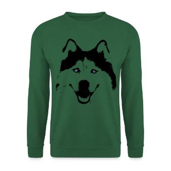 Rauque - Sweat-shirt Unisexe - vert foncé - Devant