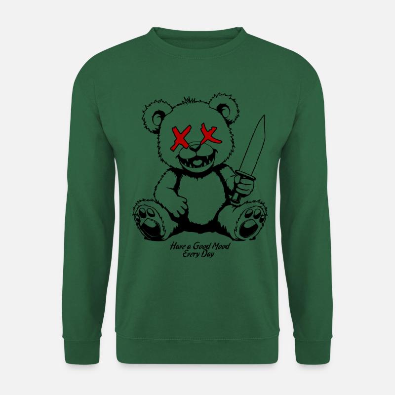 Bär - Unisex Pullover - Grün