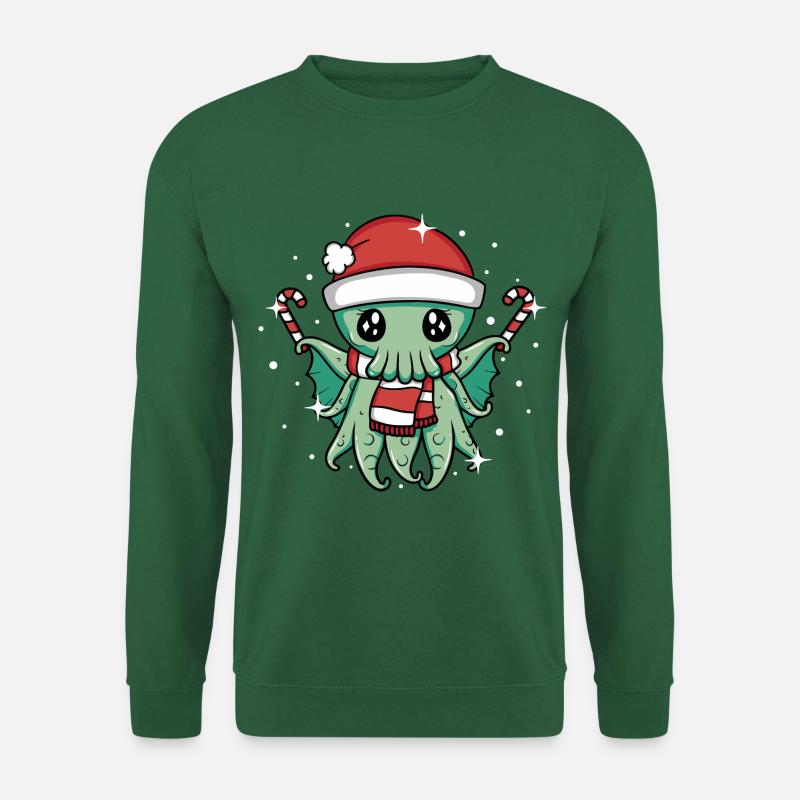 Christmas Cthulhu - Unisex Sweatshirt - green