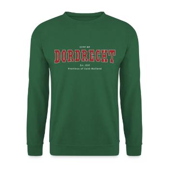 Dordrecht - Sweat-shirt Unisexe - vert foncé - Devant