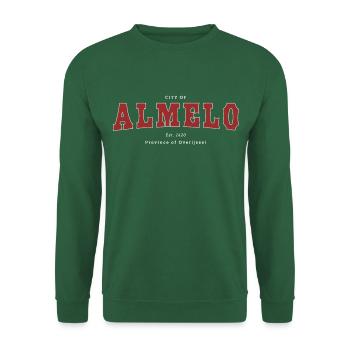 Almelo - Sweat-shirt Unisexe - vert foncé - Devant