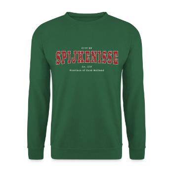 Spijkenisse - Sweat-shirt Unisexe - vert foncé - Devant