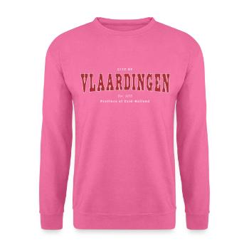 Vlaardingen - Unisex Sweatshirt - pink - Front