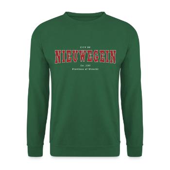 Nieuwegein - Sweat-shirt Unisexe - vert foncé - Devant