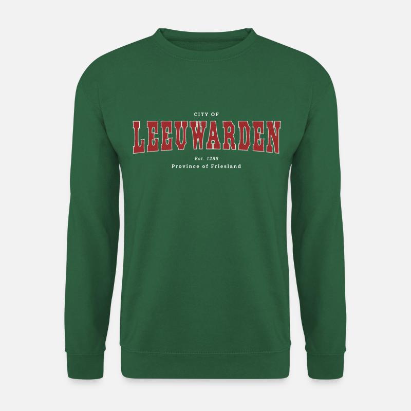 Leeuwarden - Unisex Pullover - Grün