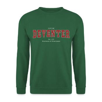 Deventer - Sweat-shirt Unisexe - vert foncé - Devant