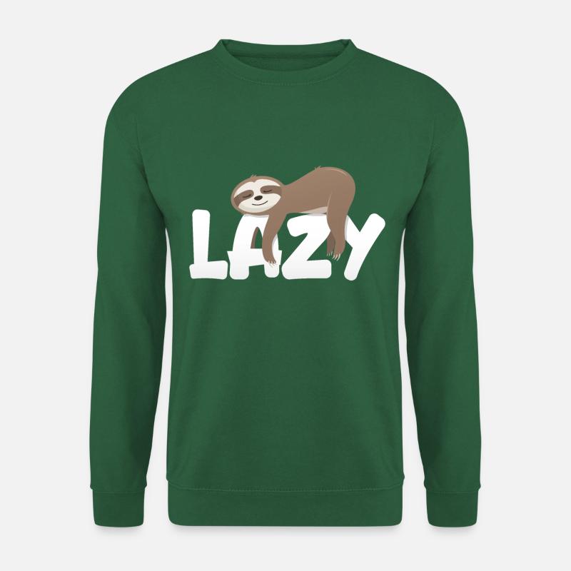 Lazy Sloth - Unisex Sweatshirt - green