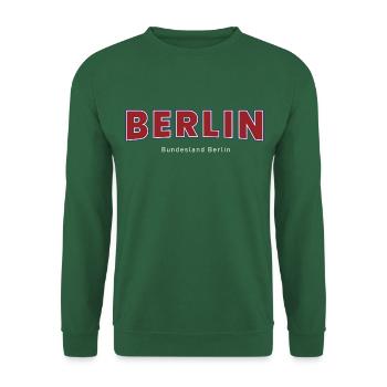 Berlin - Unisex Pullover - Grün - Vorne
