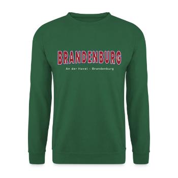 Brandenburg An der Havel - Unisex Pullover - Grün - Vorne
