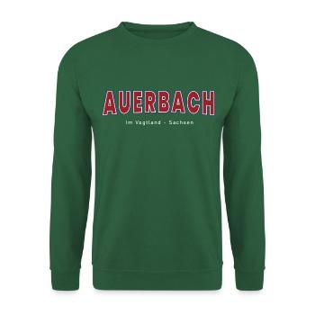 Auerbach Im Vogtland - Unisex Pullover - Grün - Vorne