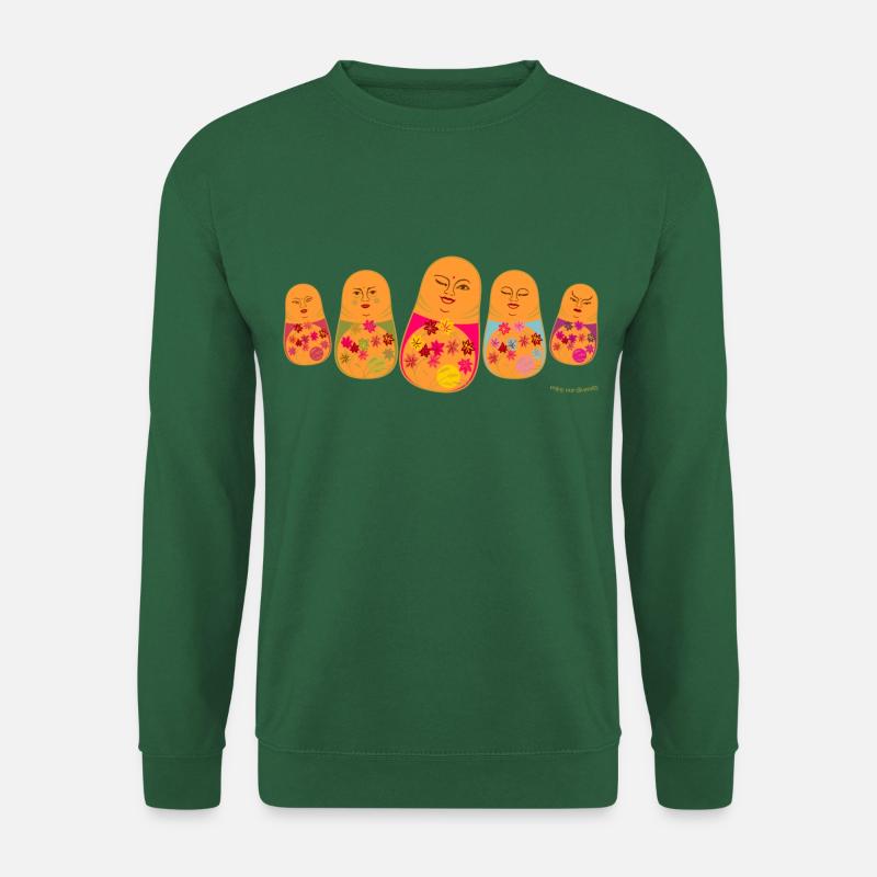 Vielfalt genießen Buddha - Unisex Pullover - Grün