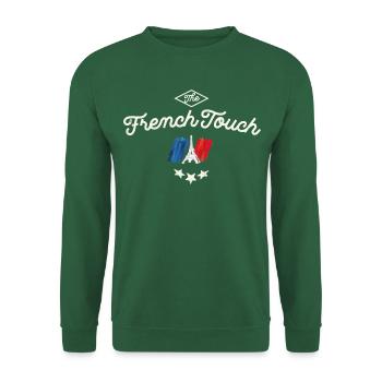French touch 1 - Unisex Sweatshirt - green - Front
