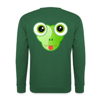 Frog Green Froggy - Unisex Sweatshirt - green - Back