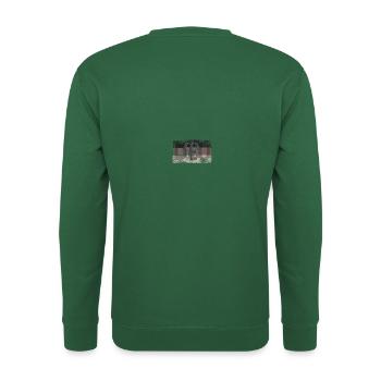 deutsche flagge - Unisex Pullover - Grün - Hinten