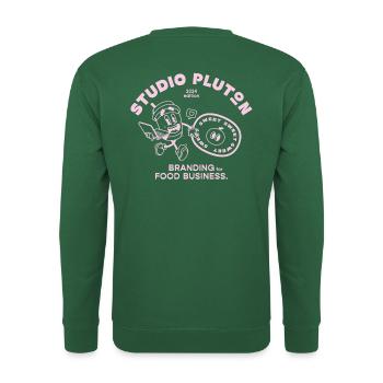 Studio Pluton - Édition 2024 (light pink) - Sweat-shirt Unisexe - vert foncé - Dos