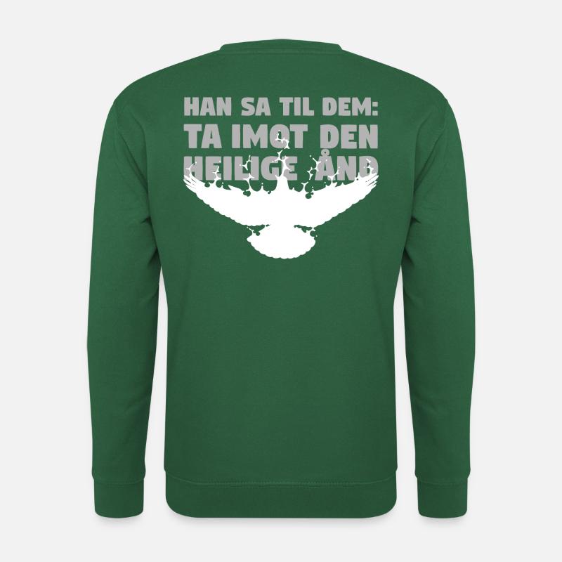 Receive Comforter - Norwegisch - Unisex Pullover - Grün