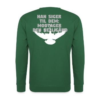 Receive Comforter - Danish - Unisex Sweatshirt - green - Back