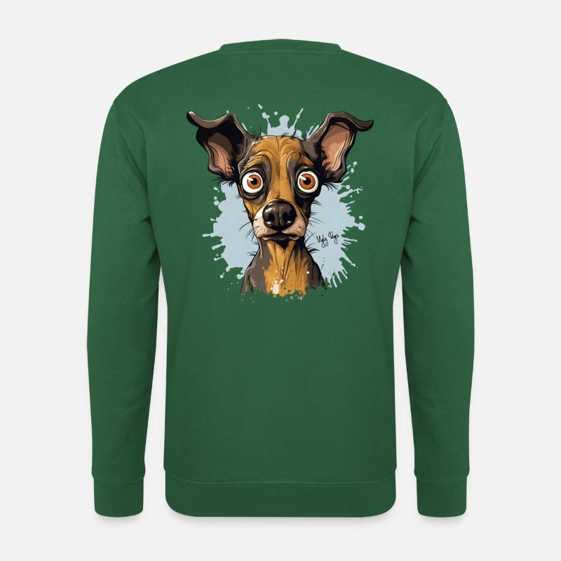 Ugly Dogz - Motiv 4 - Unisex Pullover - Grün
