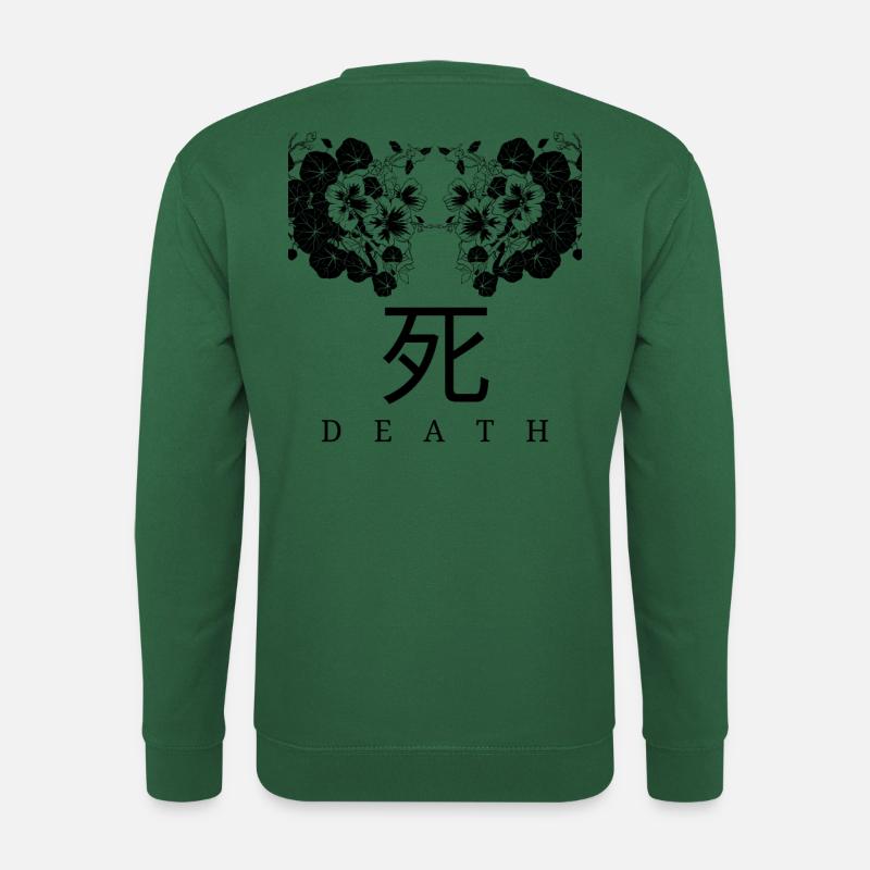 死 DEATH - Unisex Pullover - Grün