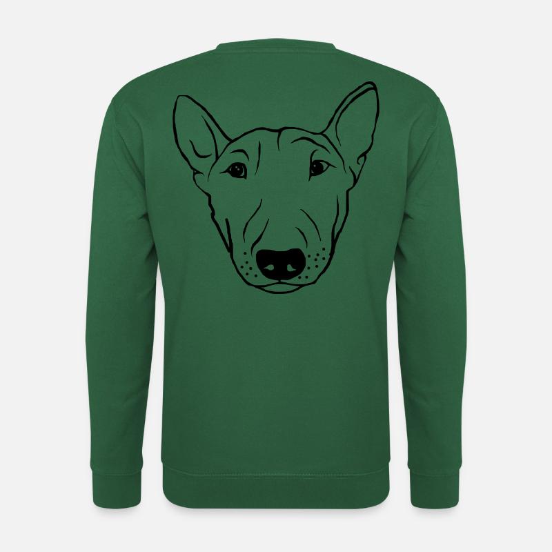 Bullterrier - Unisex Pullover - Grün