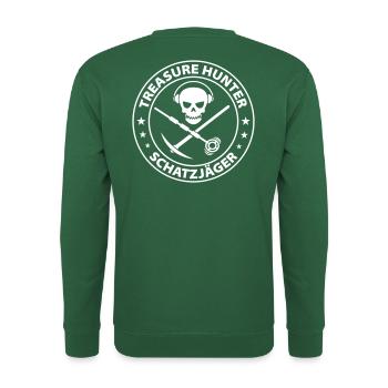Schatzsucher und Sondengänger - Unisex Pullover - Grün - Hinten