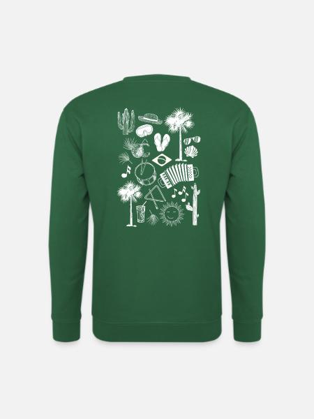 Forro Vibes – Brasilianisches Lebensgefühl - Unisex Pullover - Grün
