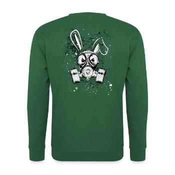 follow into the next level - Unisex Sweatshirt - green - Back