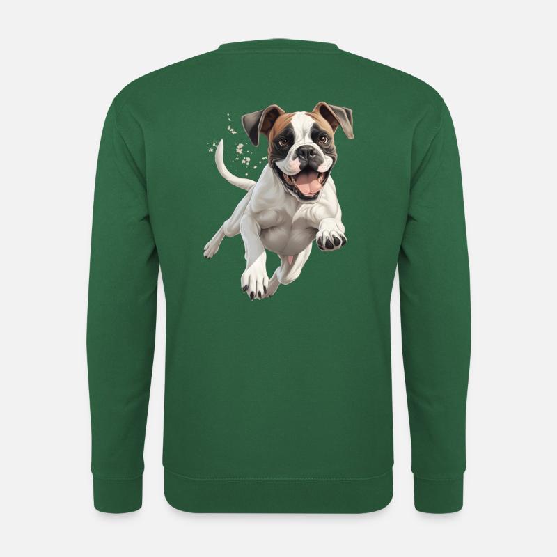 Boxer Jump - Unisex Pullover - Grün