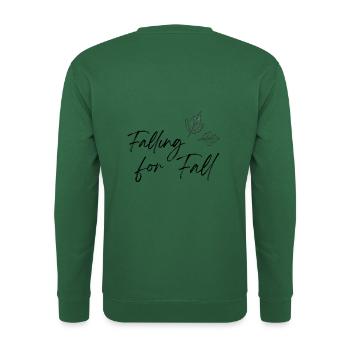 Falling for Fall - Unisex Sweatshirt - green - Back
