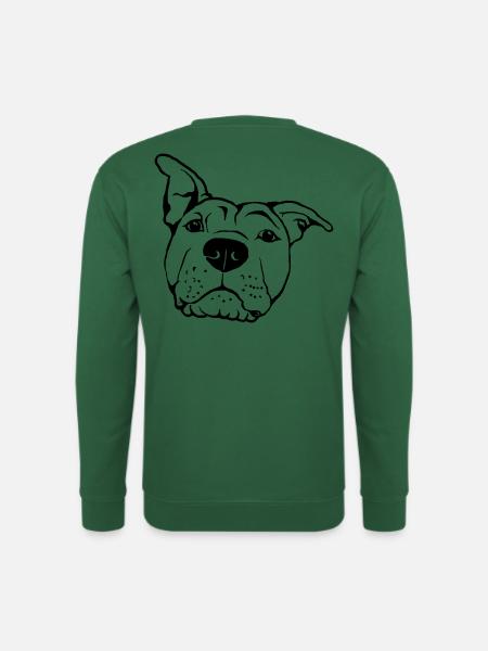 American Staffordshire Terrier - Unisex Pullover - Grün