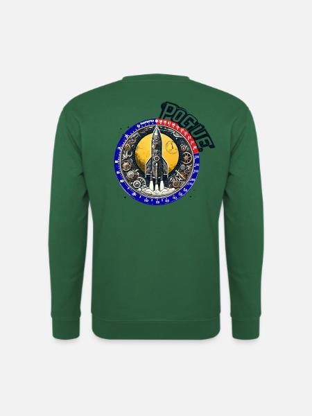 Pogue Back - Unisex Sweatshirt - green