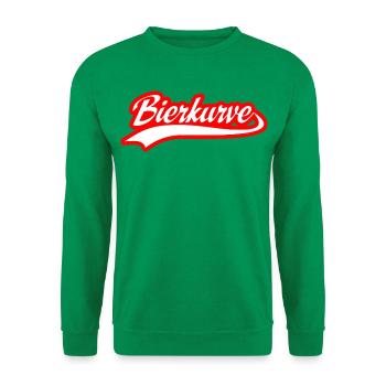 Curva Svizzera – Leidenschaft in Farben - Unisex Pullover - Kelly Green - Vorne