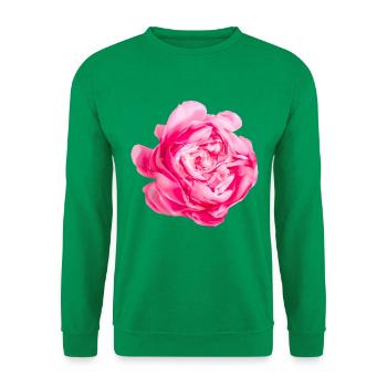 Blume Prinzessin Alexandra von Kent Rose - Unisex Pullover - Kelly Green - Vorne