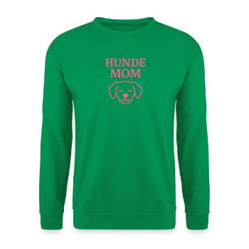 Hunde mom - Unisex Pullover - Kelly Green - Vorne