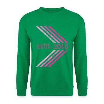 2010 Limited Edition Geburtstag Mädchen - Unisex Pullover - Kelly Green - Vorne