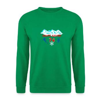 Haute-Savoie - Unisex Pullover - Kelly Green - Vorne